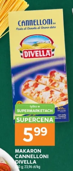 Makaron Cannelloni Divella