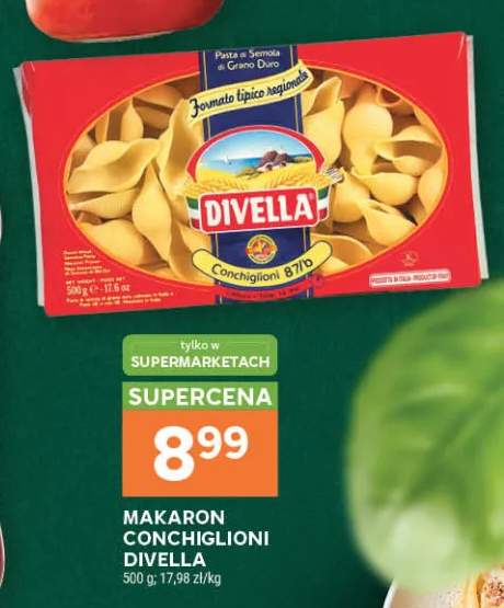 Makaron Conchiglioni Divella