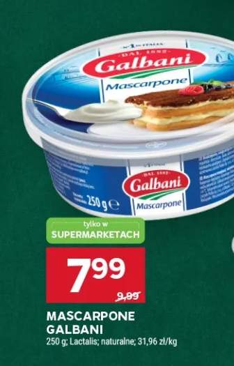 Mascarpone naturalne Galbani