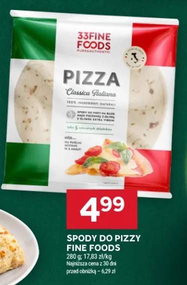 Spody do pizzy Fine Foods