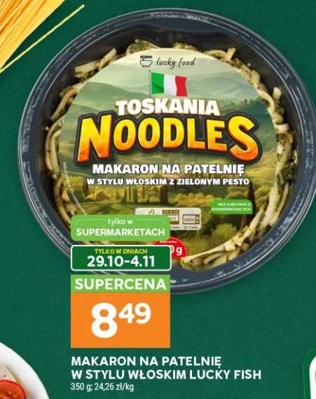 Makaron na patelnię w stylu włoskim Lucky Fish