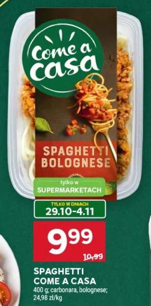 Spaghetti bolognese Come a Casa