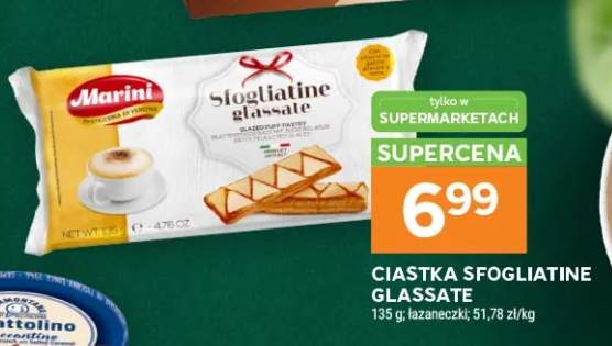 Ciastka Sfogliatine glassate łazaneczki Marini