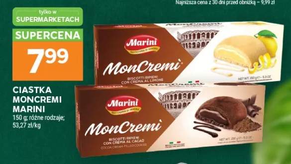 Ciastka MonCremi Marini