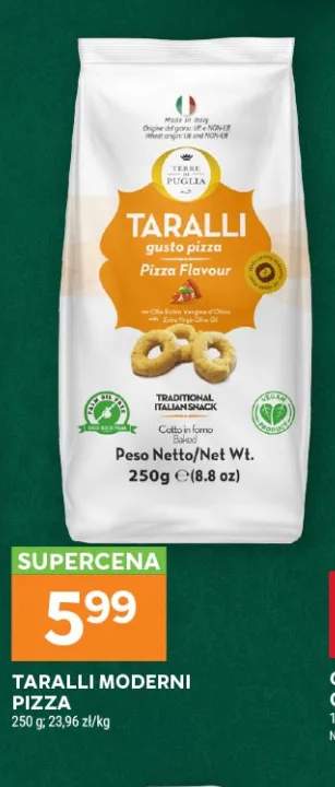 Taralli moderni pizza Terre di Puglia