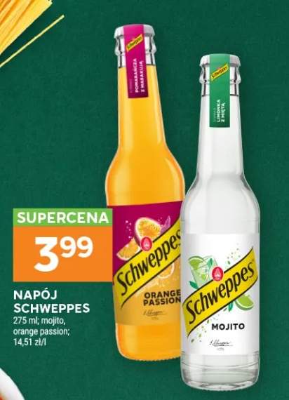 Napój gazowany Schweppes mojito +1 wariant